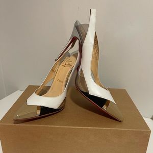 Christian Louboutin slingback pumps